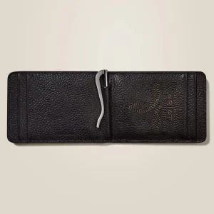 Best Bifold Slim Wallet Stacked Logo Herren Geldbörsen