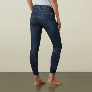 Cheap Halo Denim Full Seat Breech Damen Reithosen- & Leggings