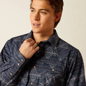 Shop Haze Retro Fit Western Shirt Herren Westernhemden | Oberteile & T-Shirts