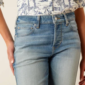 Shop High Rise Bridle Slim Straight Leg Jeans Damen Denim | Denim