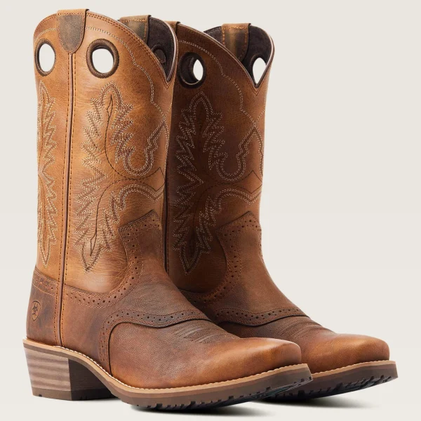 Best Hybrid Roughstock Square Toe Western Boot Herren Performance Westernstiefel | Western