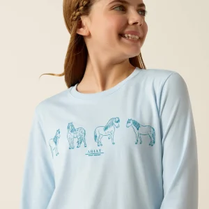 Store Pony Squad T-Shirt Kinder Oberteile & T-Shirts