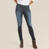 Hot R.E.A.L Mid Rise Outseam Ella Skinny Jean Damen Denim | Denim