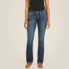 Cheap R.E.A.L. Mid Rise Stretch Ivy Stackable Straight Leg Jean Damen Denim | Denim