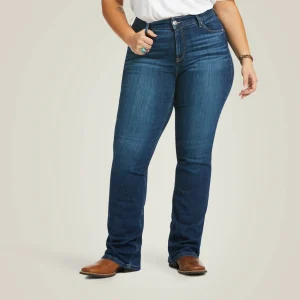 Online R.E.A.L. Perfect Rise Abby Straight Jean Damen Denim | Denim