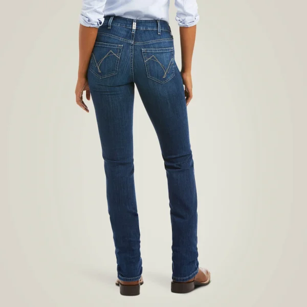 Online R.E.A.L. Perfect Rise Abby Straight Jean Damen Denim | Denim