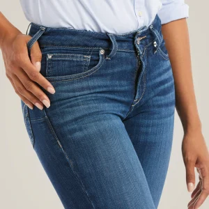 Online R.E.A.L. Perfect Rise Abby Straight Jean Damen Denim | Denim