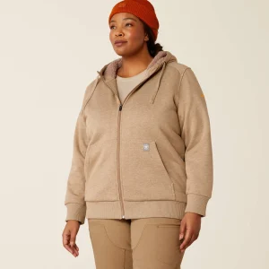 Best Rebar All-Weather Sherpa Full Zip Hoodie Damen Hoodies & Sweatshirts | Work