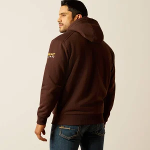 Best Rebar All-Weather Sherpa-Lined Full Zip Hoodie Herren Hoodies & Sweatshirts | Work