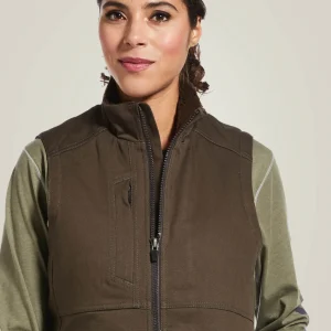 Outlet Rebar DuraCanvas Insulated Gilet Damen Jacken | Work