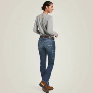 Store Rebar DuraStretch Riveter Straight Leg Jean Damen Arbeitsjeans | Work