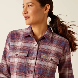 Best Sale Rebar Flannel DuraStretch Work Shirt Damen Tops & T-Shirts | Oberteile & T-Shirts