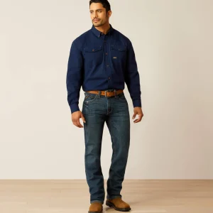 Clearance Rebar Washed Twill Work Shirt Herren Tops & T-Shirts | Work