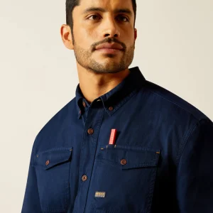 Clearance Rebar Washed Twill Work Shirt Herren Tops & T-Shirts | Work