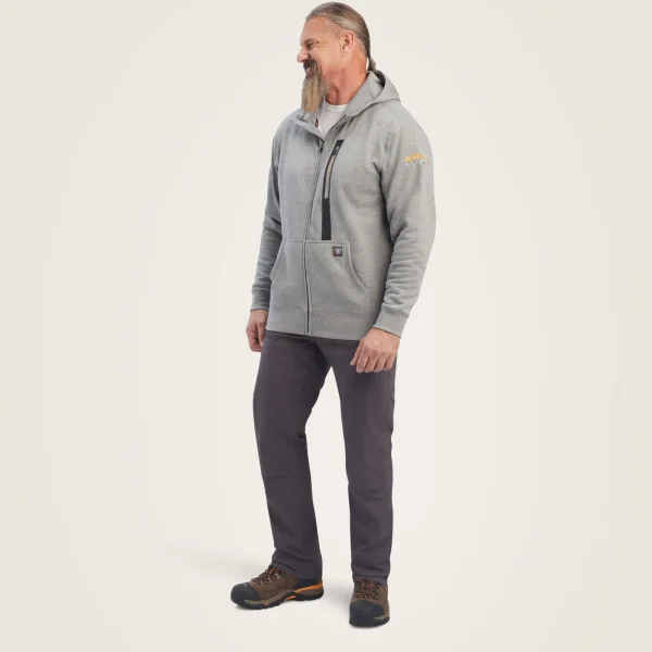 Hot Rebar Workman Full Zip Hoodie Herren Hoodies & Sweatshirts | Work