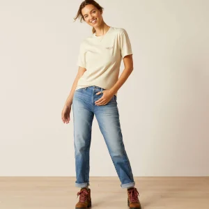 Discount Stamp Seal T-Shirt Damen Oberteile & T-Shirts