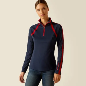 Best Sale Sunstopper 3.0 1/4 Zip Baselayer Damen Oberteile & T-Shirts