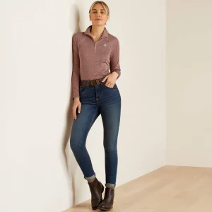 Cheap Sunstopper 3.0 1/4 Zip Baselayer Damen Oberteile & T-Shirts