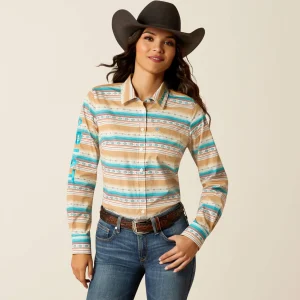 Flash Sale Team Kirby Stretch Western Shirt Damen Westernhemden | Oberteile & T-Shirts