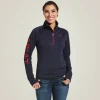 Best Tek Team 1/2 Zip Sweatshirt Damen Sweatshirts & Hoodies