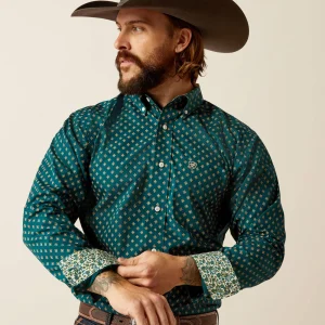 Hot Wrinkle Free Grover Fitted Western Shirt Herren Westernhemden | Oberteile & T-Shirts